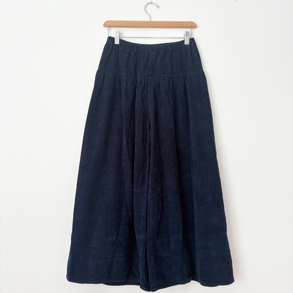 The simple folk corduroy culottes indigo - Picture 3 of 7